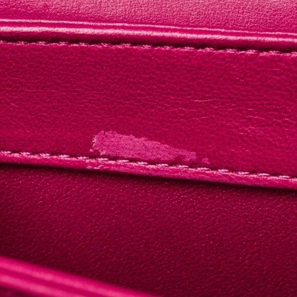 Chanel Fuchsia Quilted Lambskin Leather Small Trendy Bag - Picture 12 of 12